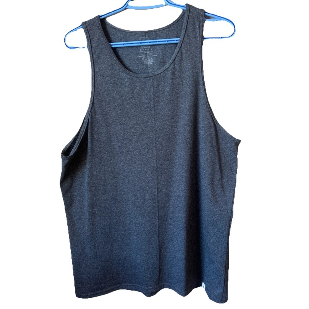 Gray Sleeveless Tank Top